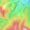 Cola de Pato topographic map, elevation, terrain