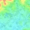 La Haubellerie topographic map, elevation, terrain