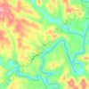 Ibex topographic map, elevation, terrain