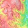Ellwood topographic map, elevation, terrain
