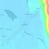 Mountainside topographic map, elevation, terrain