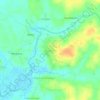 Tougnifili topographic map, elevation, terrain