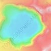 Emi Koussi topographic map, elevation, terrain