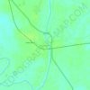 Uska Bazar topographic map, elevation, terrain