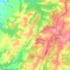 Diamond View topographic map, elevation, terrain