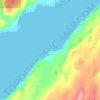 Sunset Beach topographic map, elevation, terrain