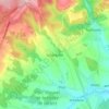 Schockville topographic map, elevation, terrain