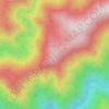 Sky High topographic map, elevation, terrain