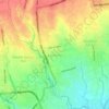 Batubulan topographic map, elevation, terrain