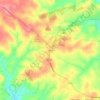 Trump topographic map, elevation, terrain