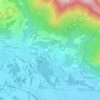 Rivera topographic map, elevation, terrain