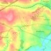 Laleston topographic map, elevation, terrain