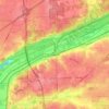 Lemont topographic map, elevation, terrain