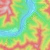 Boonesborough topographic map, elevation, terrain