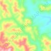 Lima topographic map, elevation, terrain