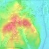 High Hill topographic map, elevation, terrain