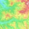 Tauty topographic map, elevation, terrain