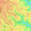 Vanstory Hills topographic map, elevation, terrain