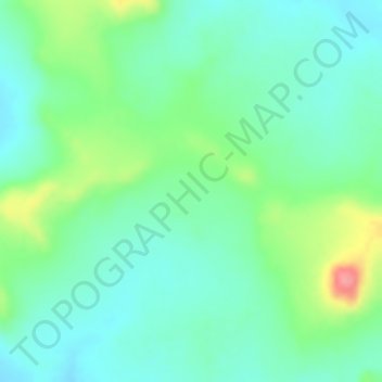 Daleti topographic map, elevation, terrain