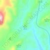 Mount Ophir topographic map, elevation, terrain