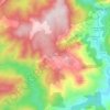 la Benachera topographic map, elevation, terrain
