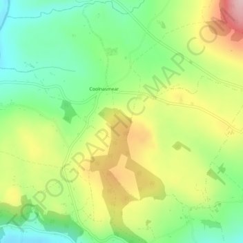 Knockaderry topographic map, elevation, terrain