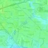 Lake Sherwood Acres topographic map, elevation, terrain