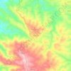 Besteiros topographic map, elevation, terrain