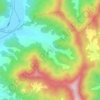 Sin-gok-ri topographic map, elevation, terrain