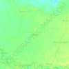 Mahela topographic map, elevation, terrain