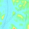 Capita topographic map, elevation, terrain