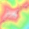 Mount Adams topographic map, elevation, terrain