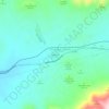 Bogarre topographic map, elevation, terrain