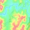 Lower Wallaby topographic map, elevation, terrain