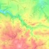 Le Moulin de Pachins topographic map, elevation, terrain