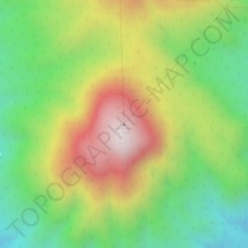 Cerro Alto topographic map, elevation, terrain