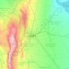 Gran Córdoba topographic map, elevation, terrain