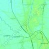 Ujungaris topographic map, elevation, terrain