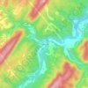 Higginsville topographic map, elevation, terrain