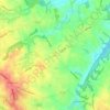Vale topographic map, elevation, terrain
