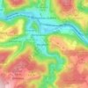 Bergnassau topographic map, elevation, terrain