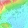 Les Sauvestres topographic map, elevation, terrain