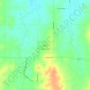 Carlton topographic map, elevation, terrain