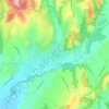 Saint-Donat-sur-l'Herbasse topographic map, elevation, terrain