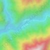 Etalin topographic map, elevation, terrain