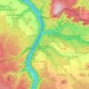 Herrnskretschen topographic map, elevation, terrain