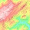 Ventaquemada topographic map, elevation, terrain