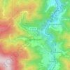 Bermersbach topographic map, elevation, terrain