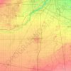 Wood County topographic map, elevation, terrain