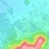 Veslud topographic map, elevation, terrain
